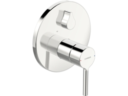 Conjunto de baño/ducha prefabricado Hansa Hansavantis, palanca de pasador, para dos usuarios, 82609067, color cromo