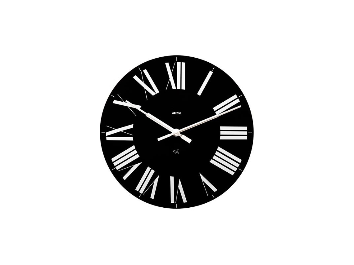 Reloj de Pared Negro - Firenze ALESSI