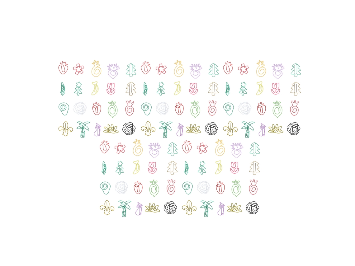 100 clips de papel coloridos con formas divertidas para la escuela o la oficina.