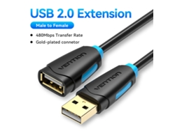 Cable extensor USB 3.0/2.0, para Smart TV, SSD, Xbox One, portátil, cable USB 2.0