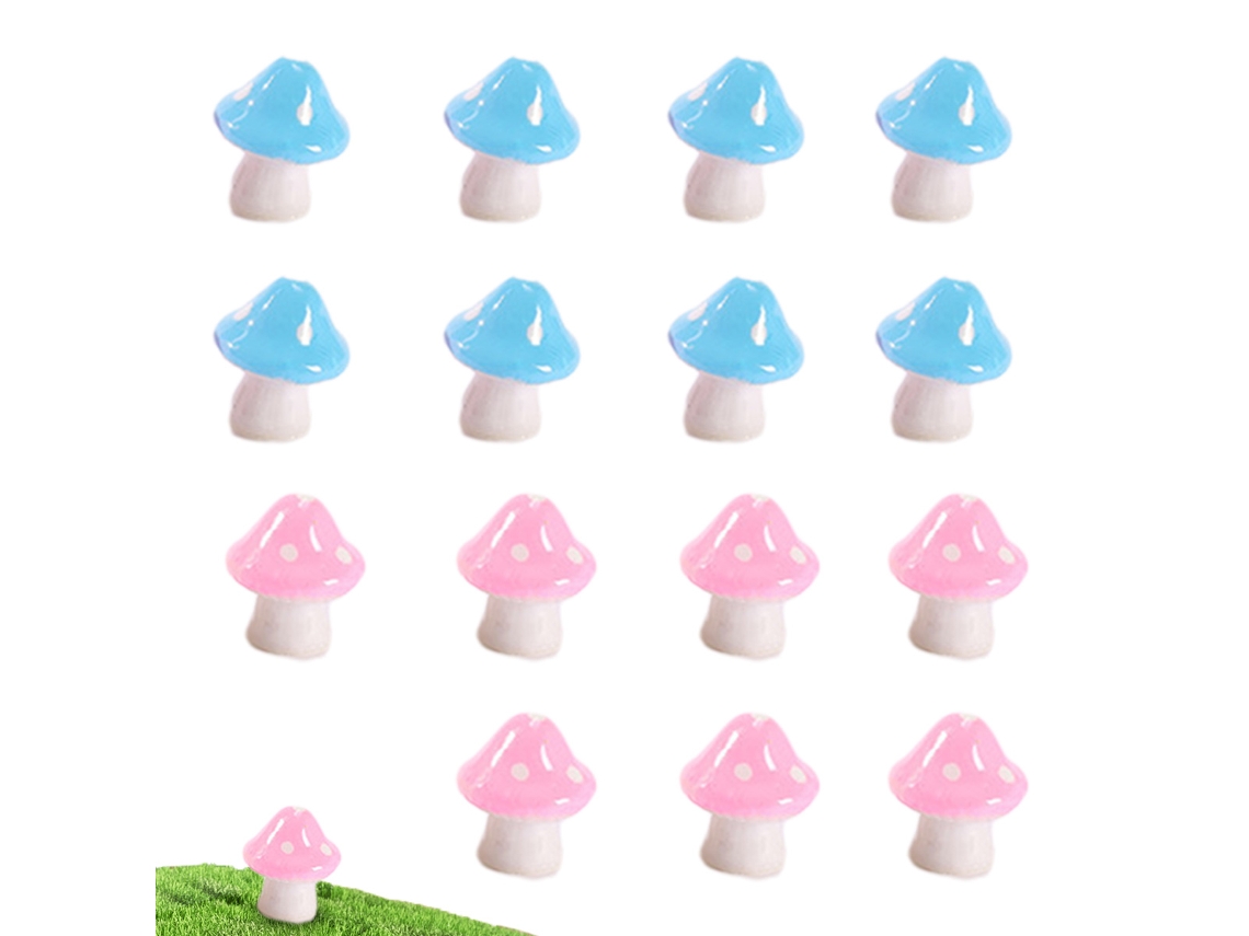 20 Piezas de Hongos para Decoración de Micro Paisaje con Suculentas NEVEANCE