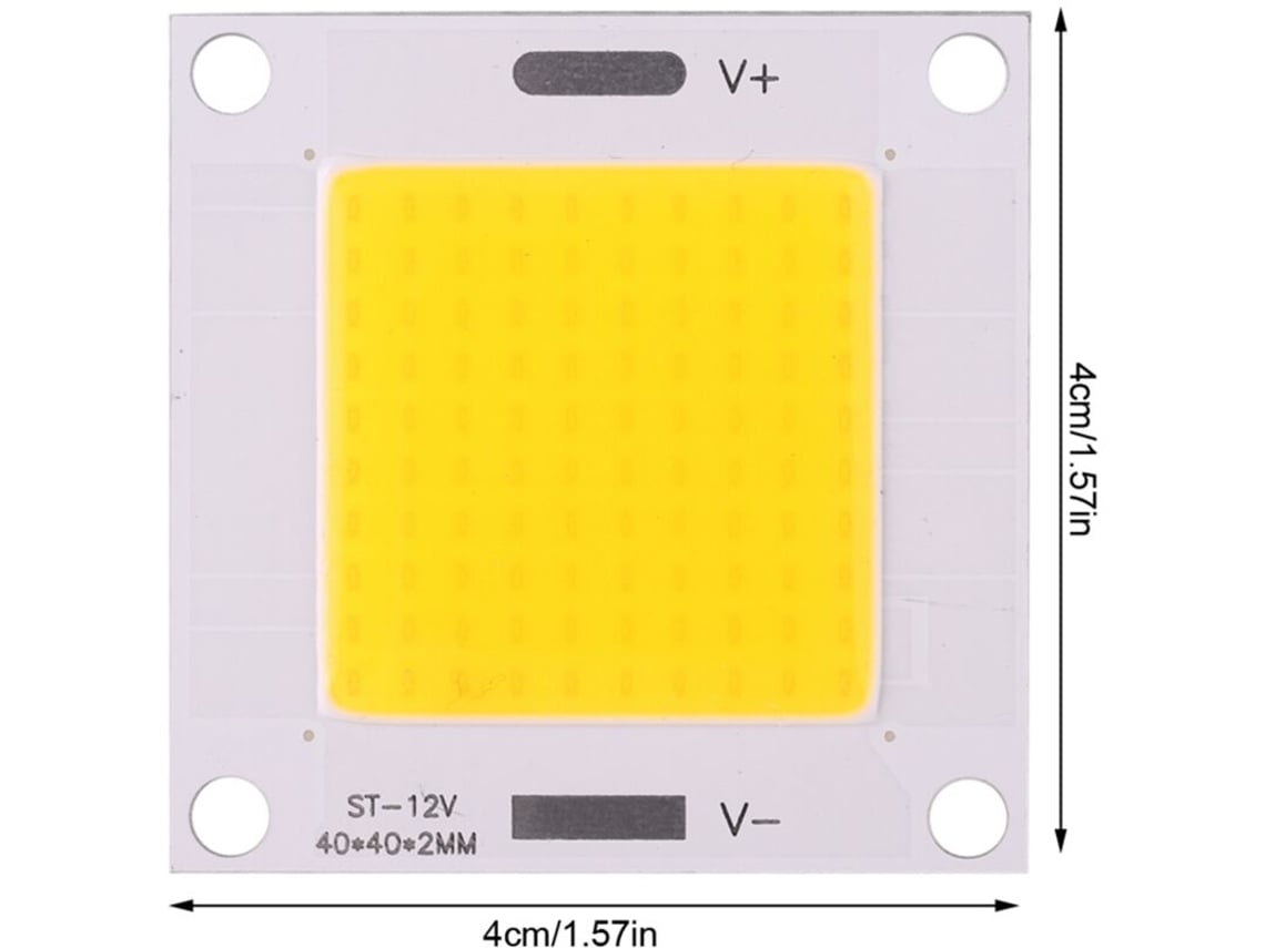 Juego De 5 Chips Led Cob De Alta Potencia (50w)