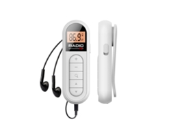 Mini radio portátil Ni0302 blanca Hentenhome