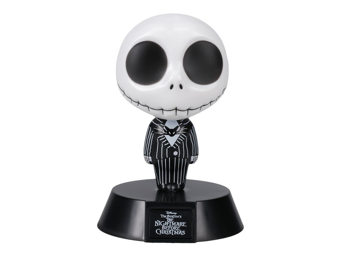 Disney Pesadilla Antes De Navidad Jack Skellington Lámpara De Íconos 10cm B.active