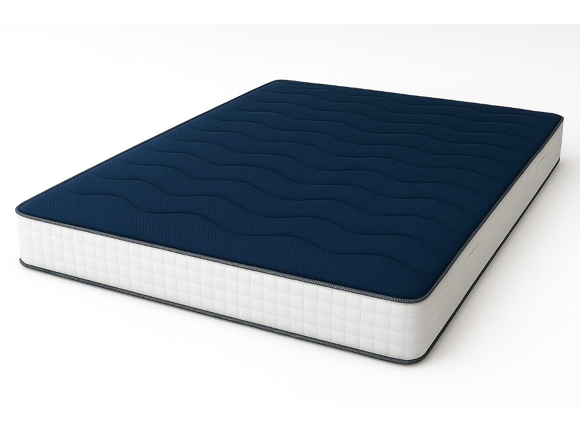 Colchón doble Waterfoam antialérgico de 160 x 200 cm | Altura 20 cm | Clase 1 | Firmeza media | Antibacteriano | Fabricado en Italia