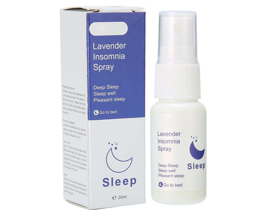 Spray Para Almohada 20ml Para Sueño Profundo Relajación Y Alivio De La Insomnio Con Fragrancia
