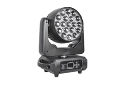 Foco de escenario, 19 LED RGBW 4 en 1 de 15 W, giro de 540°, inclinación de 180°, negro, enchufe OEM