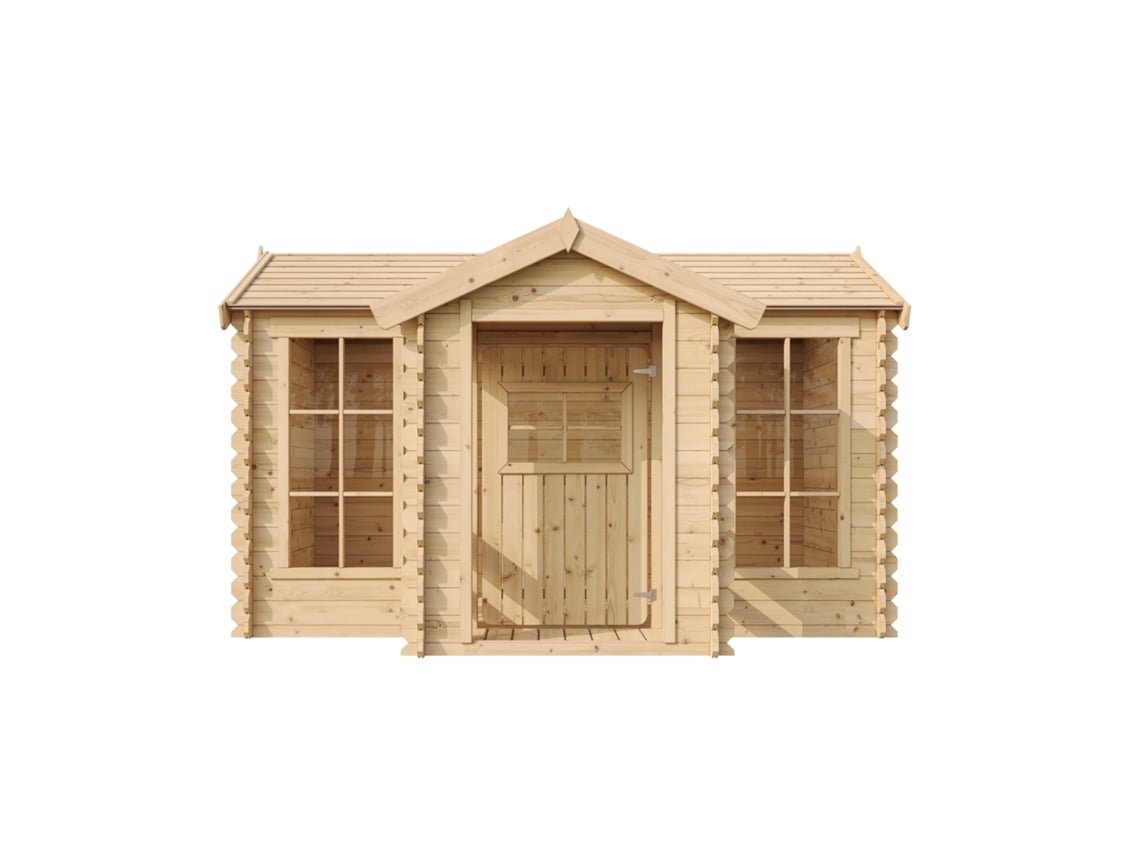 Caseta de Jardín de Madera TIMBELA M520 (2,63 M² - 241 x 187 x 151 cm)