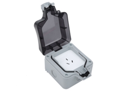 Toma De Corriente Exterior Impermeable Con 3 Orificios Para Pared, 220 V, Para Aparcamientos Y Obras De Construcción.