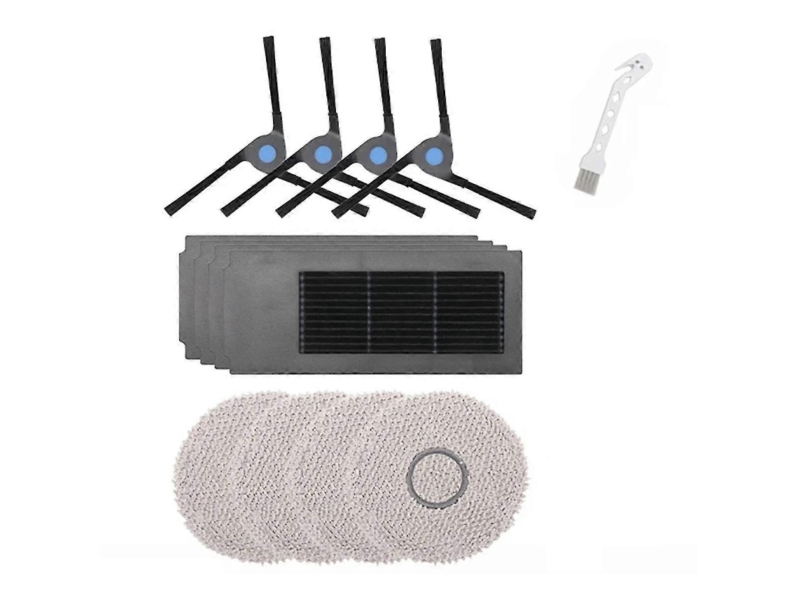 Accesorios para el robot aspirador Deebot X2/X2 Omni/X2 Pro: rodillo, cepillo lateral principal, filtro HEPA, mopa