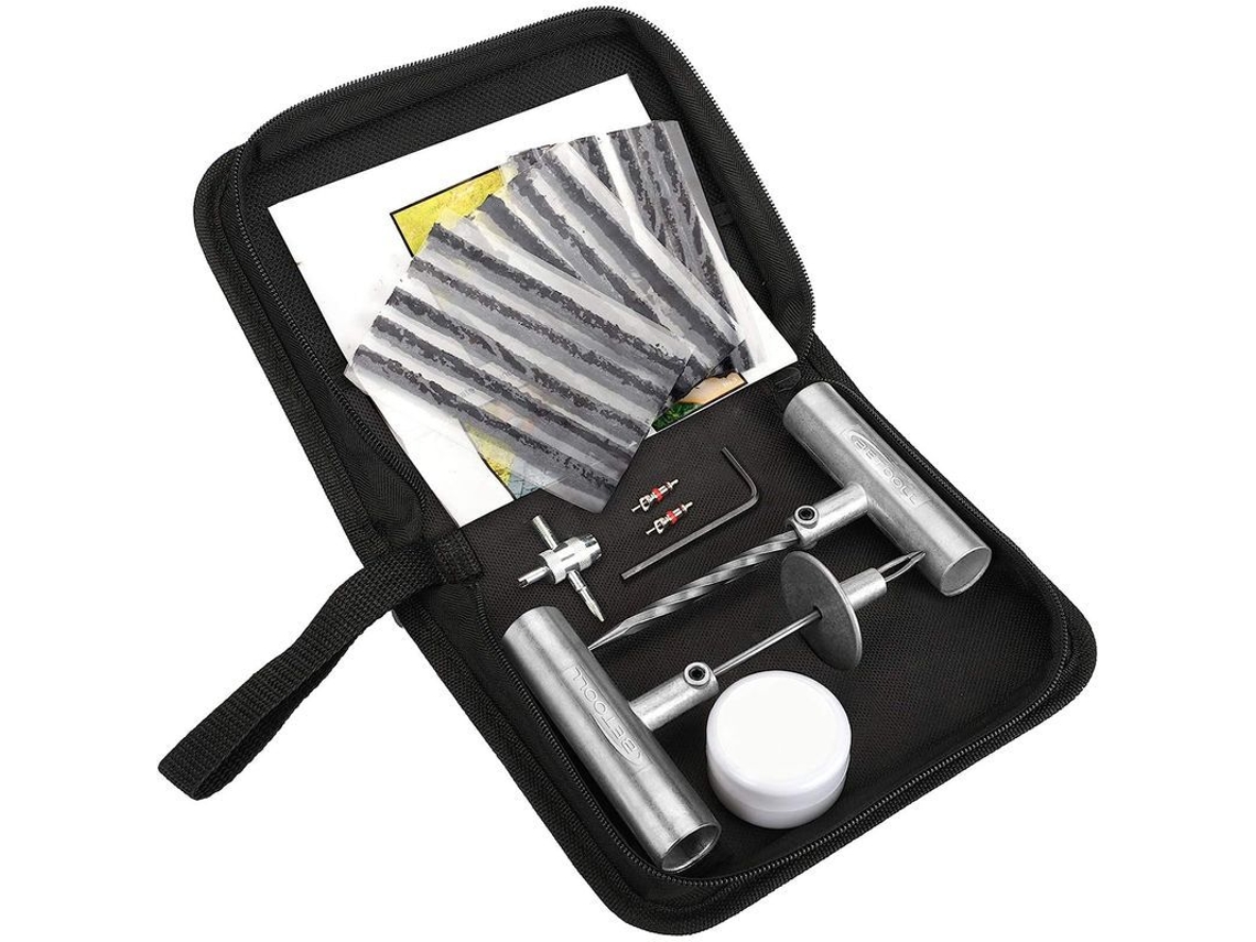 2026altiro-kit De Reparación De Neumáticos Para Coche, Motocicleta, Todoterreno, Camión, Tractor - 24 Piezas