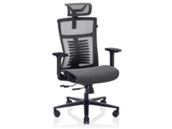 Silla Gaming VALK NOMA OFFICE (Malla Transpirable - Reposabrazos 3D – Gris/Negro)