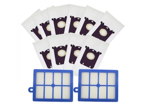 Bolsas de polvo con filtro Hepa de repuesto para filtro de aspiradora Electrolux Hepa y bolsa S para bolsas Philips