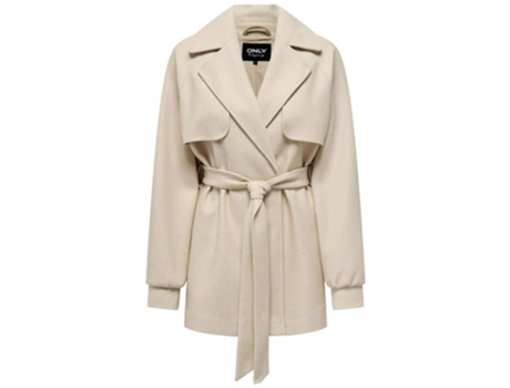 Abrigo de Mujer ONLY Beige (L)