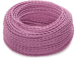 Cable Trenzado 2x0,75 x 1M  [SKD-CT275-PINK] GREENICE