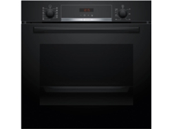 Horno BOSCH HBA574BB3 (71 L - 59,4 cm - Hidro y Pirolítico - Negro)