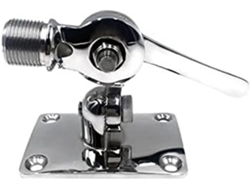 Base Ajustable Para Antena Satelital, Fabricada En Acero Inoxidable 316.