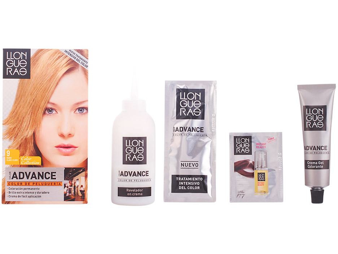 Tinte de Cabello LLONGUERAS Color Advance Hair Colour N9-Rubio Claro