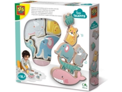 Juego Educativo SES Juego sensorial de apilamiento y equilibrio de animales (Edad Minima: 18 meses)