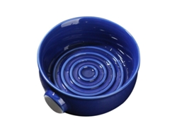 Vaso De Cerámica Para Afeitar Para Hombre Con Base De Rosca Y Boca Ancha Para Brocha De Afeitar.