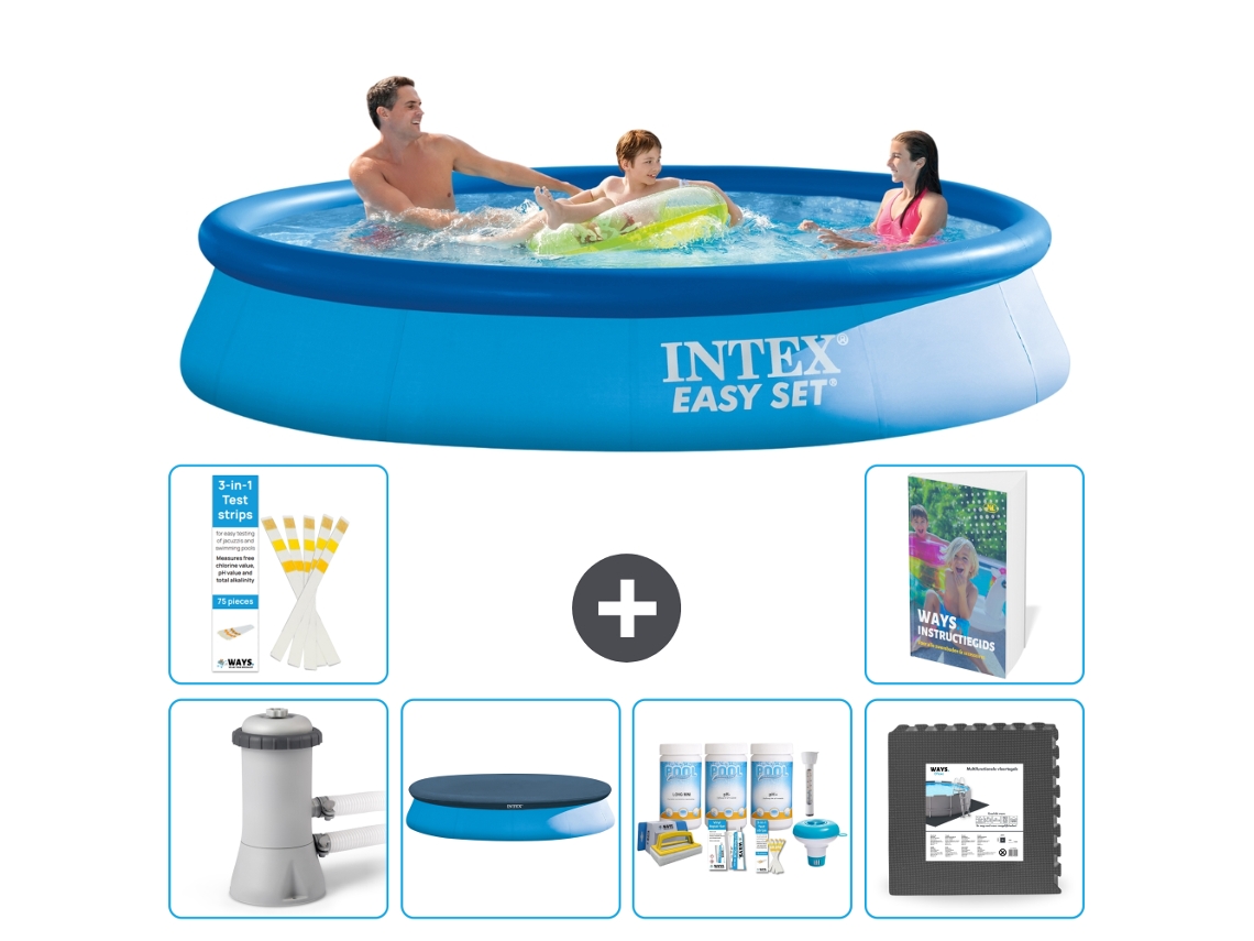 Intex Piscina Easy Set Redonda - 366x76 Cm - 7-peças S238