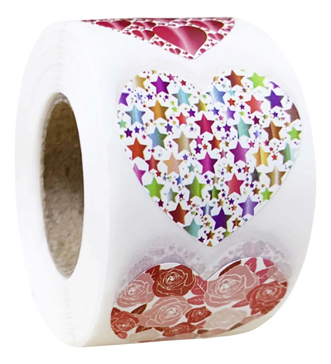 Conjunto de 500 pegatinas de corazón Pegatinas de corazón pequeñasvayotoy
