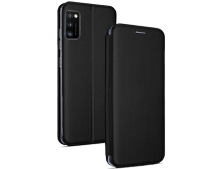 Funda para Samsung Galaxy A41 COOL Flip Cover Negro