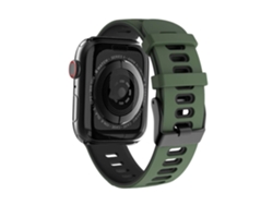 Correa Pioneer para Apple Watch Series Se 44Mm Verde Escuro y Negro