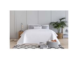 Colcha Boutí Microfibra 4 Estaciones Cama 120/135- 230X260cm Rombos Blanco TODOCAMA