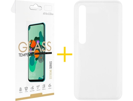 Kit Funda + Protector de Pantalla Xiaomi Mi 10 5G SKYHE 8292 Transparente