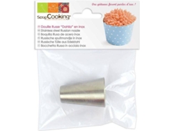 Boquilla Pastelera SCRAPCOOKING Dalia (Acero)