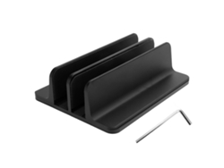 Soporte Para Portátil De Doble Almacenamiento Vertical De Aleación De Aluminio