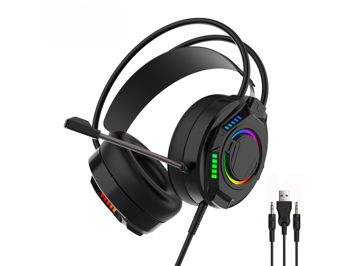 Auriculares Para Computadora - Conector De 3,5 Mm Adecuados Para Computadoras De Escritorio Computadoras Portátiles De Doble Puerto