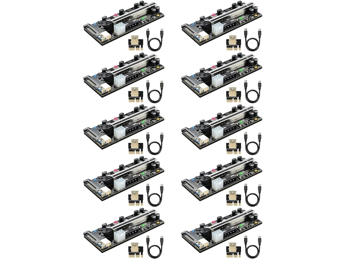 10 Piezas De Placa De Condensadores Y Llave De Interruptor Led De La Serie V009s Pro