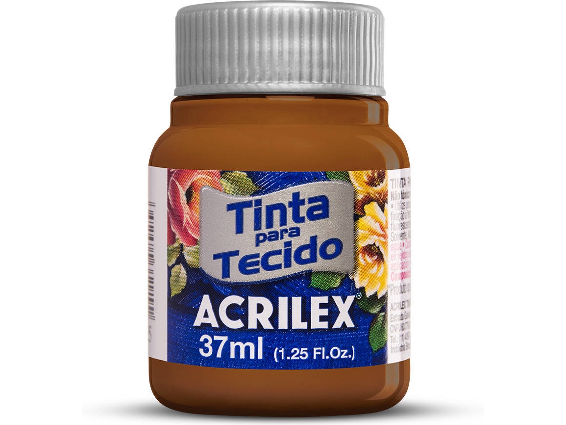 Tinta de Tela Mate Acrilex Chocolate (04140/814 37ml)