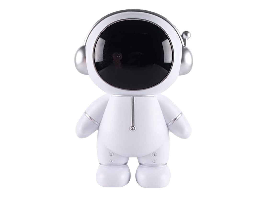 2026-caja De Ahorros Astronauta Con Luz Decoración Espacial Figura Astronauto Monedero Plástico