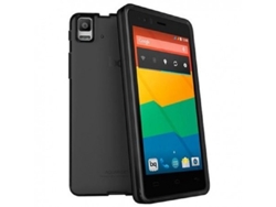 Carcasa BQ Gummie Aquaris E4 negro
