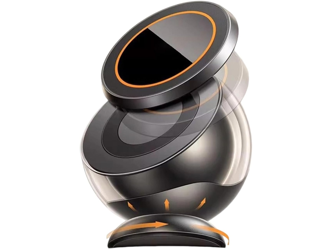 Soporte Giratorio De 360° Para Teléfono Móvil, Tabletas, Ventanas, Salpicadero Y Retrovisores Del Coche.