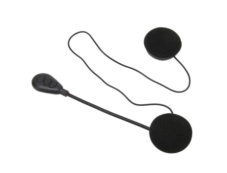 HURRISE Casco Auriculares T6 Casco de Motocicleta Auriculares con Control de Volumen para Tipos de Cascos de Motocicleta Video Walkman