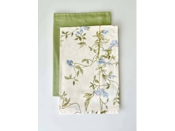 Juego 2 Paños De Cocina ILMH BY I LOVE MY HOME 48x70cm - Estampado Floral Y Verde