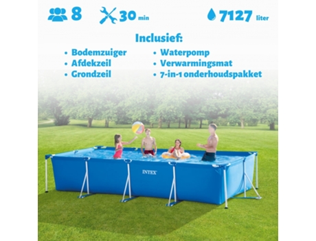 Piscina Tubular INTEX 28273NP-CB97 (7127 L - 220x84cm)