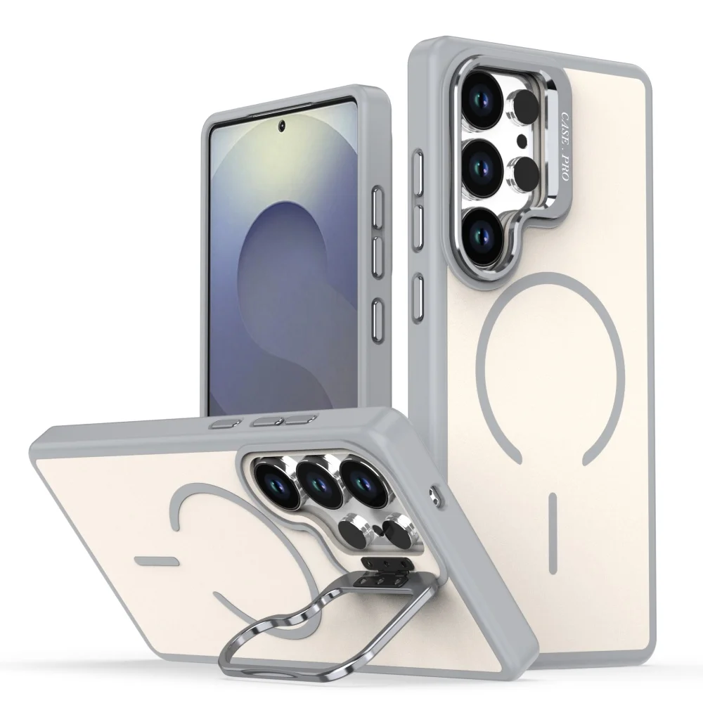 (galaxy A06, Gris) Funda Protectora Magnética Magsafe Para Samsung