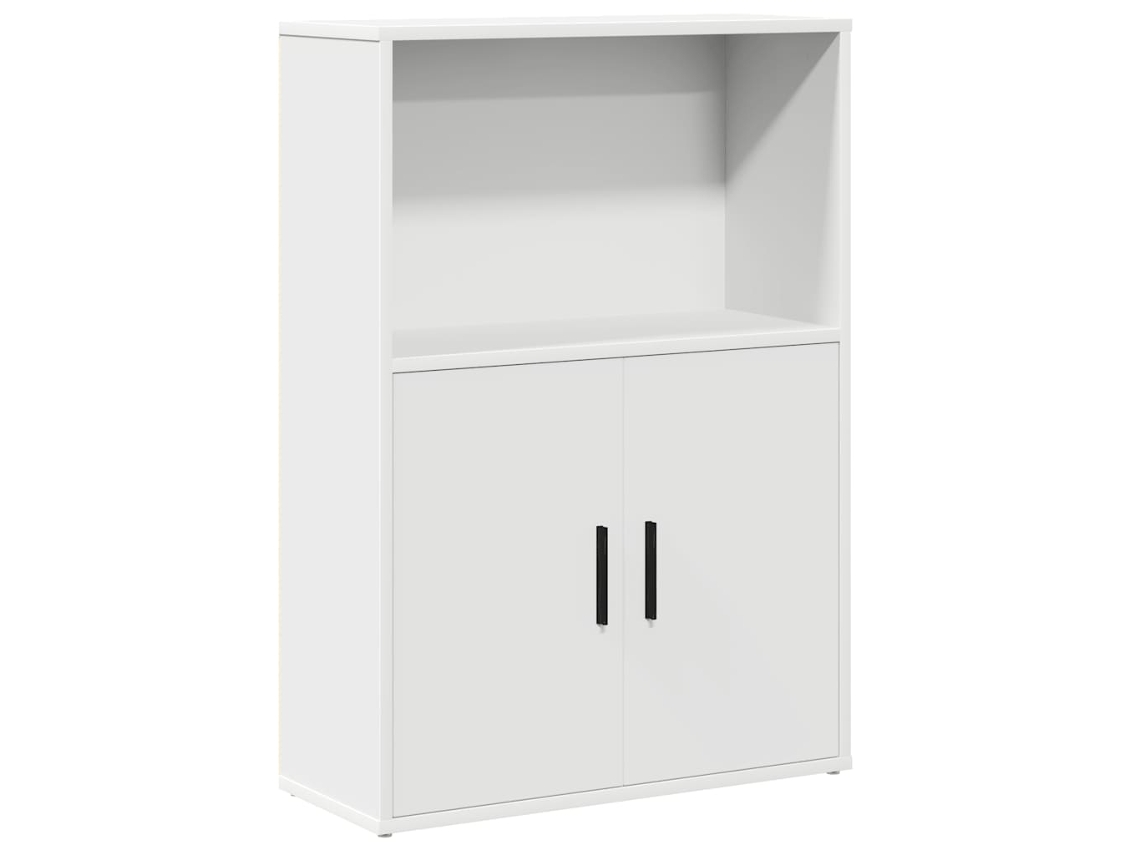 Maison Exclusive - Estantería De Madera De Ingeniería Blanca 60x24x85 Cm