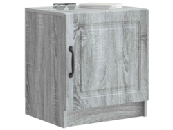 Maison Exclusive - Armario De Noche 2 Pcs Gris Sonoma 43 X 34,5 X 47 Cm