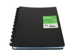 Carpeta Clasificadora GRAFOPLAS Negro A4