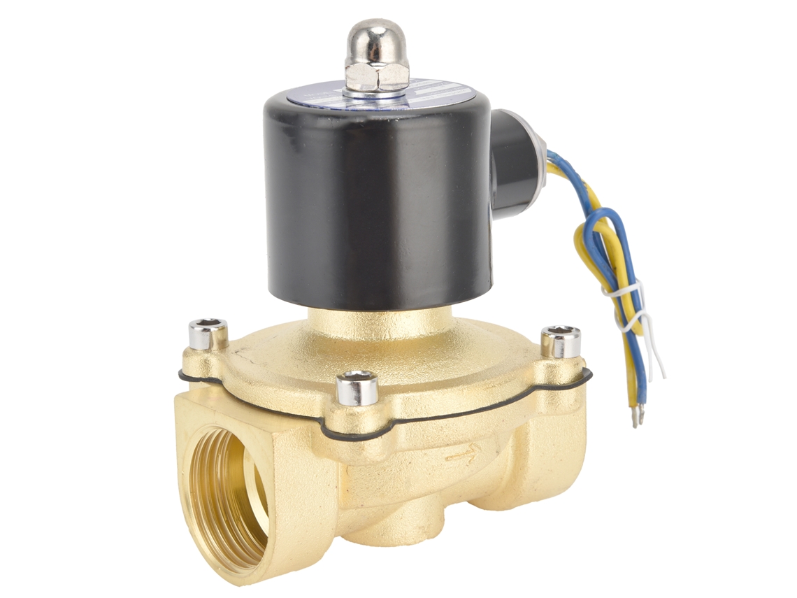 Electroválvula de 2 posiciones y 5 vías (control industrial, control único)