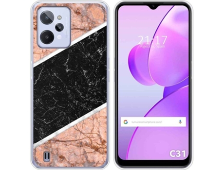 Carcasa para Realme C31 TUMUNDOSMARTPHONE Dibujos Mármol 07 Multicolor