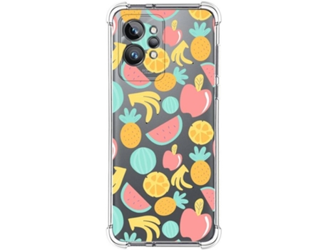 Carcasa para Realme GT 2 Pro 5G TUMUNDOSMARTPHONE Dibujos Antigolpes Frutas 02 Multicolor