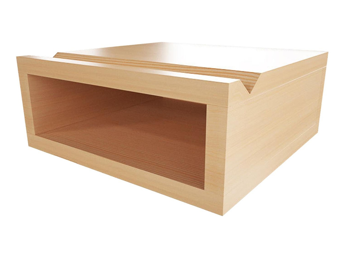 Soporte de pared de madera para bicicletas slowmoose