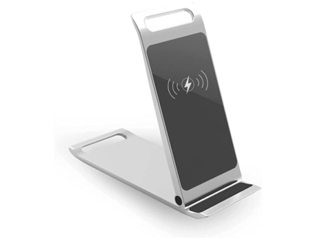 Cargador Sem Rápido Qi Máximo para iPhone 12 Mini/12 YIZHOOD Plateado